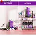 étagères de gym à domicile